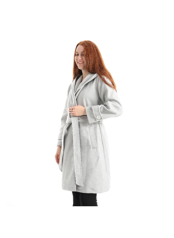 Coctail Coat-17380-gray - Image 4
